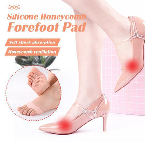 Soft Honeycomb Forefoot Pain Relief Silicone Pad