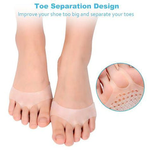 Soft Honeycomb Forefoot Pain Relief Silicone Pad