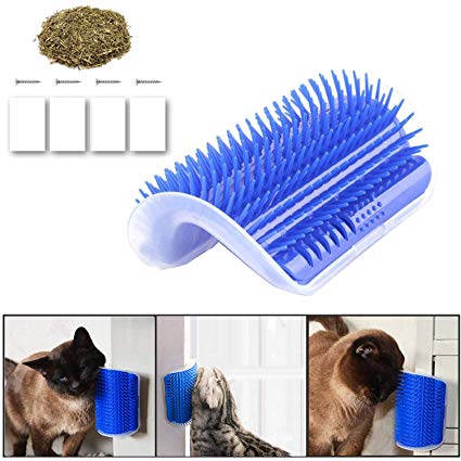 Pet Self Grooming Wall Corner Brush