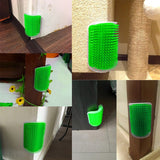 Pet Self Grooming Wall Corner Brush