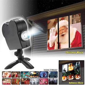 Halloween & Christmas Window Projector
