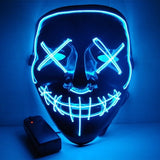 Halloween Party & Rave Glow Mask